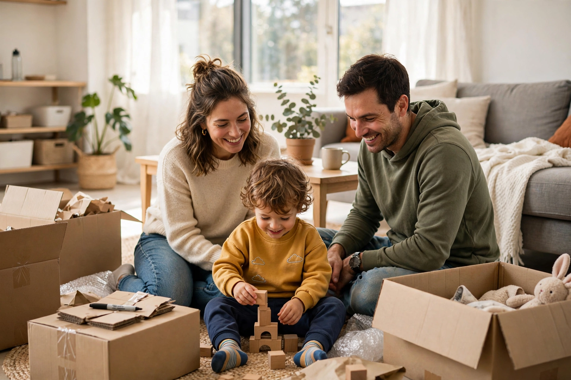 Family moving to a Miami home