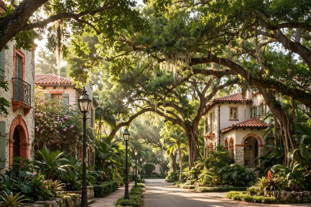 Coconut Grove vs Coral Gables: best neighborhoods in Miami for families moving to Miami — cost of living in Miami 2026