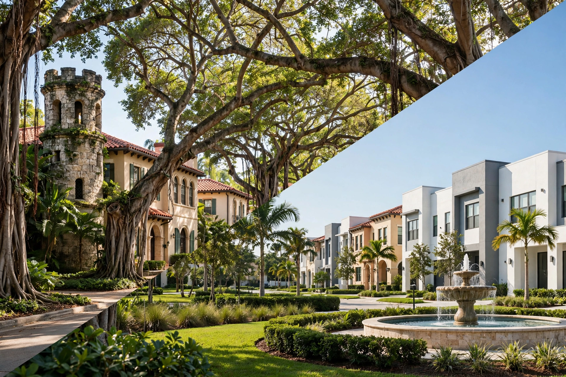 Family moving to Miami: Coral Gables vs Doral neighborhood comparison — cost of living in Miami for relocating families