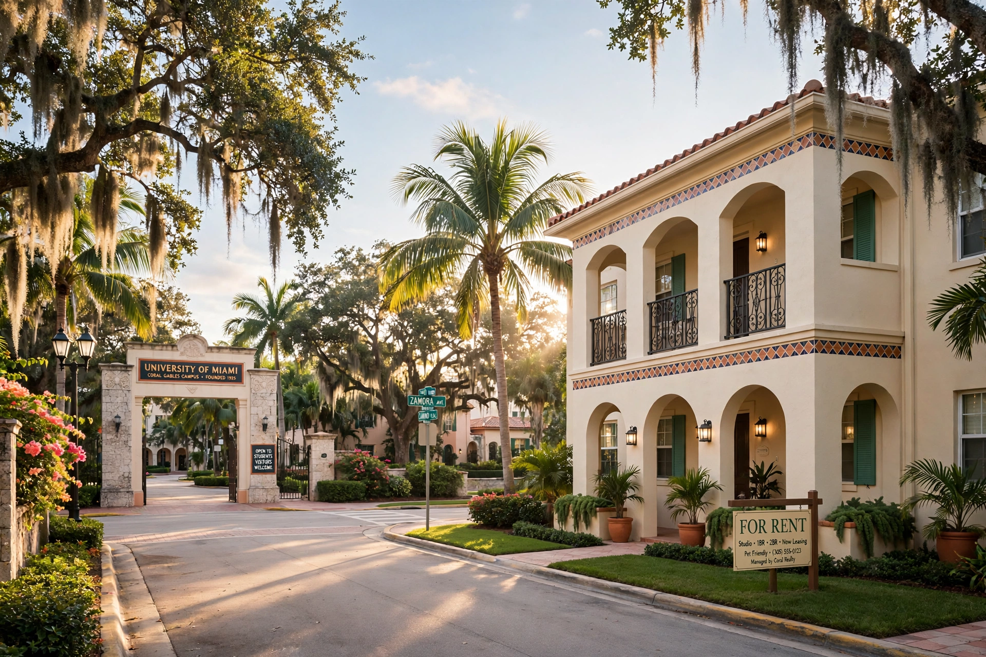 Vivir en Miami: apartamentos de renta cerca de la Universidad de Miami en Coral Gables — requisitos para estudiantes internacionales