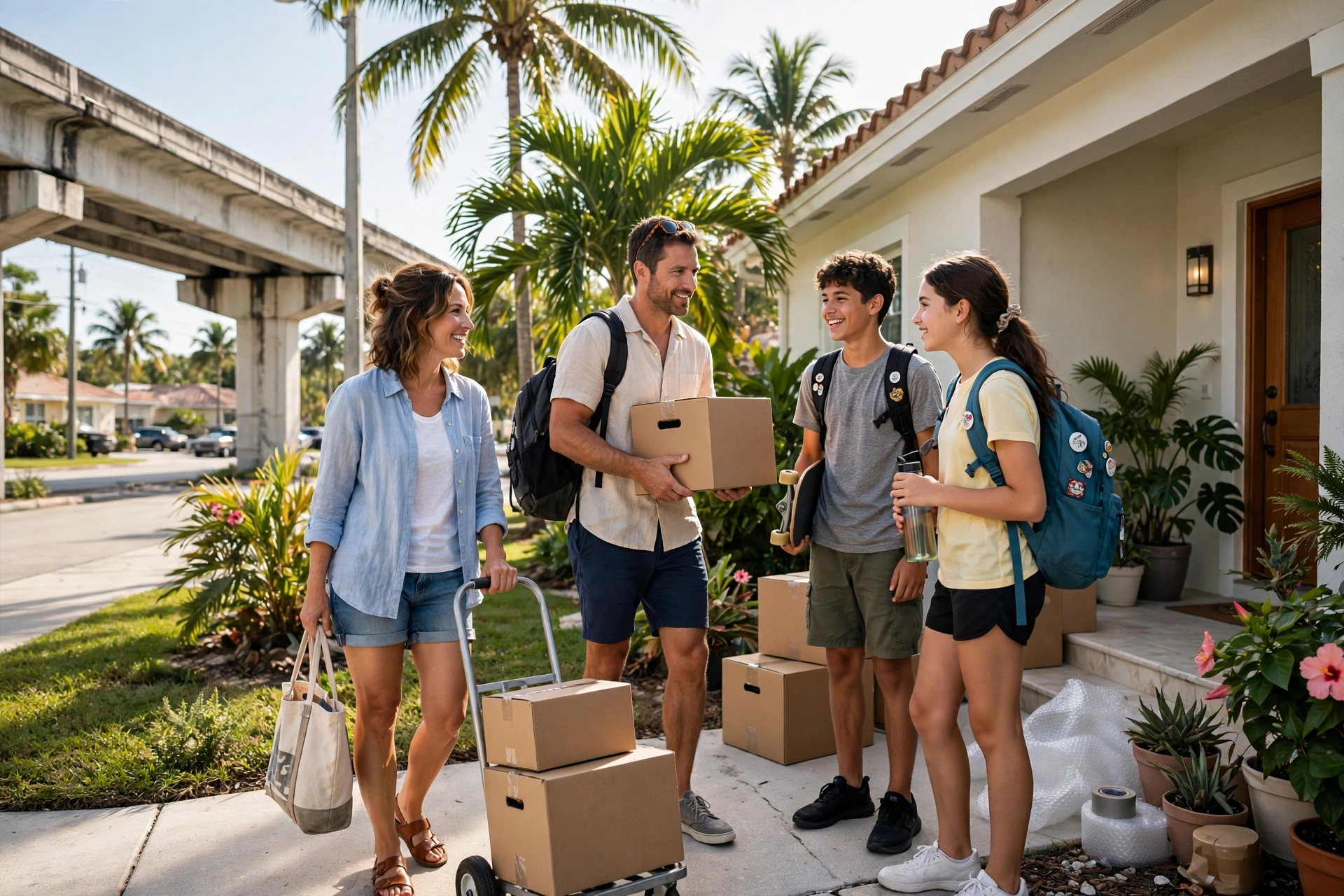Vivir en Miami con adolescentes: colegios y barrios cerca del Metrorail en Miami, cuánto cuesta vivir en miami para familias