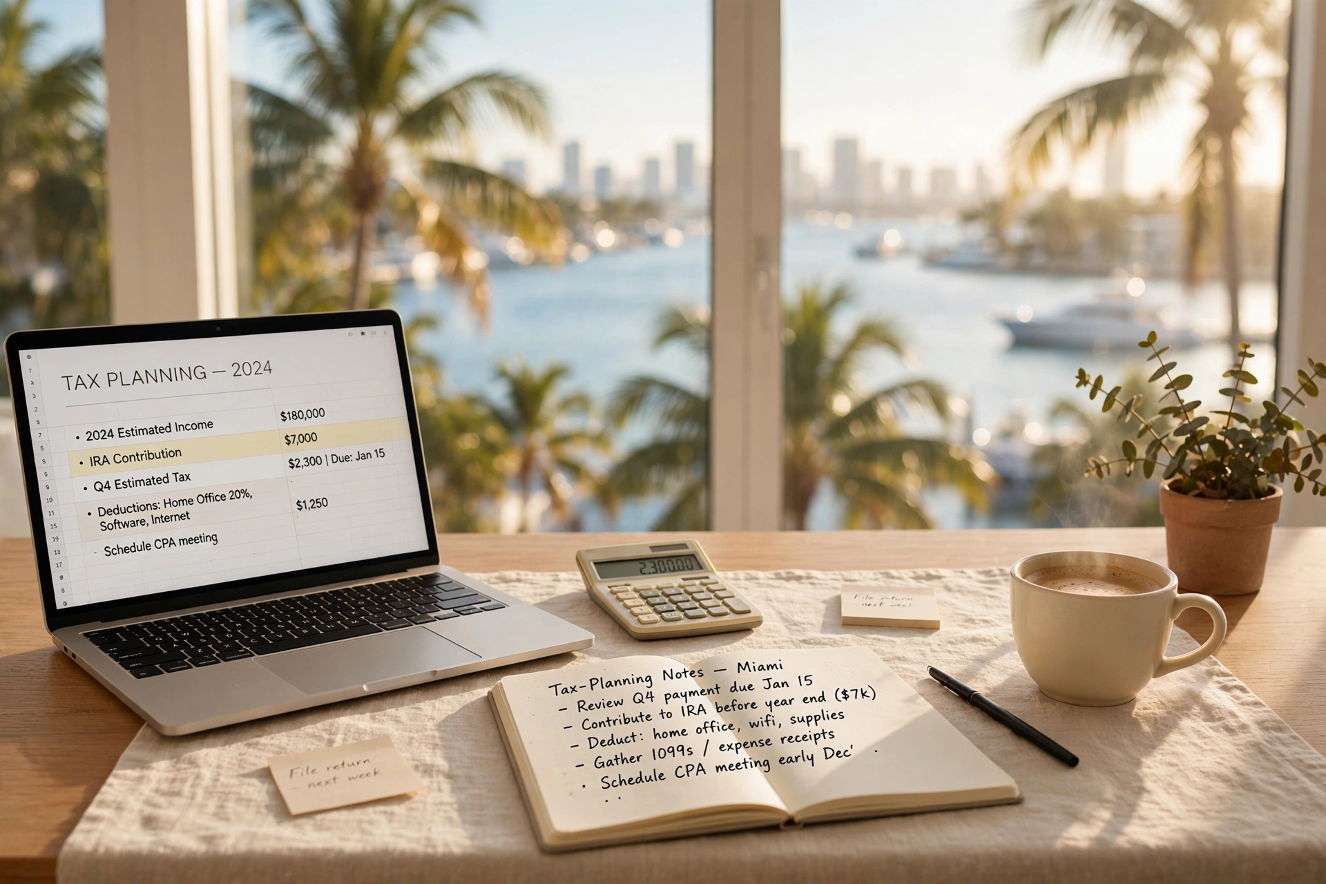 Moving to Miami from California or New York: remote worker taxes and cost of living in Miami, 2026